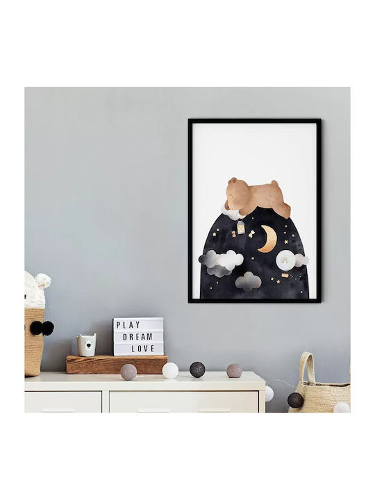 Kids Poster Bear 50x40cm