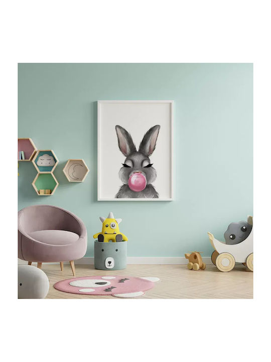 Παιδική Αφίσα Little Bunny 50x40εκ.