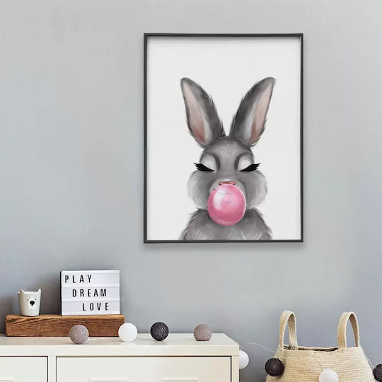 Παιδική Αφίσα Little Bunny 50x40εκ.