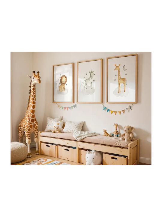 Kids Poster Zebra 50x40cm