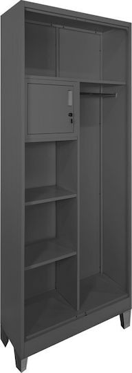 Δίφυλλη Zogi Μεταλλική 70x40x190εκ. Δίφυλλη Zogi Μεταλλική 70x40x190εκ.