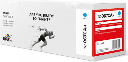 TB Print Compatible Toner For Canon Laser Printer Canon Mf650 Cyan