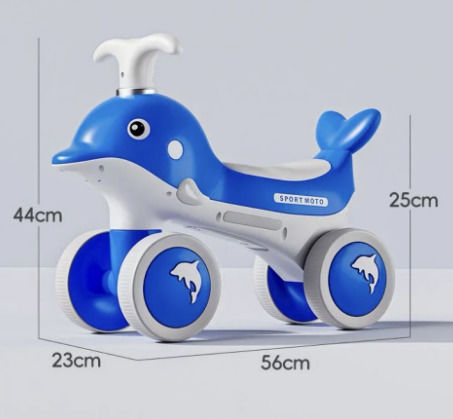 Αυτοκινητάκι Ride On για 12+ μηνών Ροζ