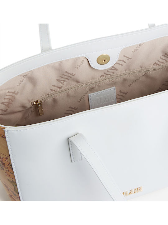 Women's White Shoulder Bag