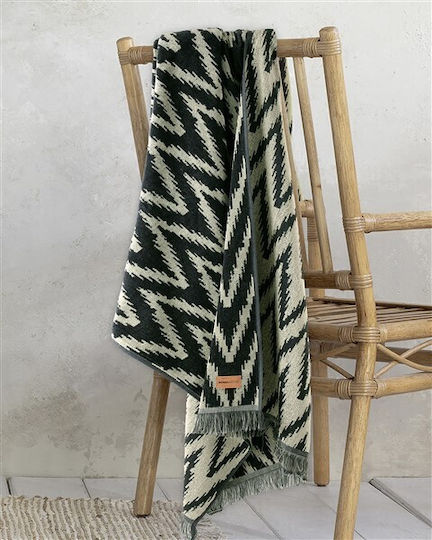 Nima Chevron Jacquard Red 90x160cm