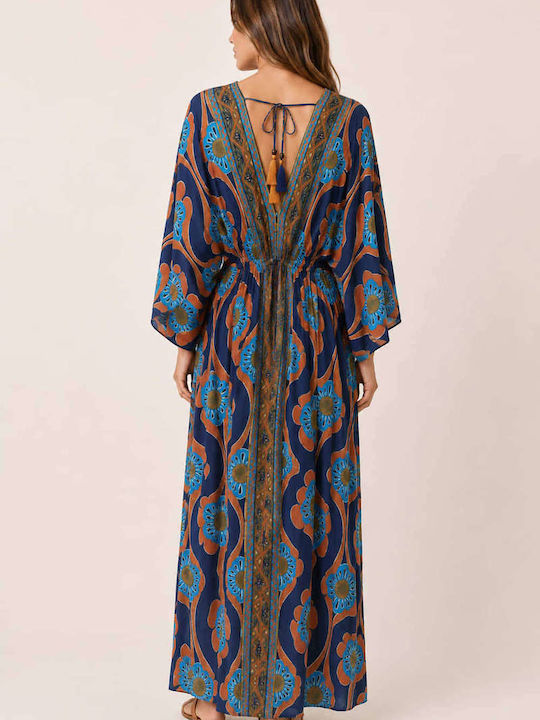 Summer Maxi Dress Dark Blue