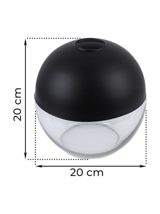 Oslo Lamp Shade Clear Sphere 20cm