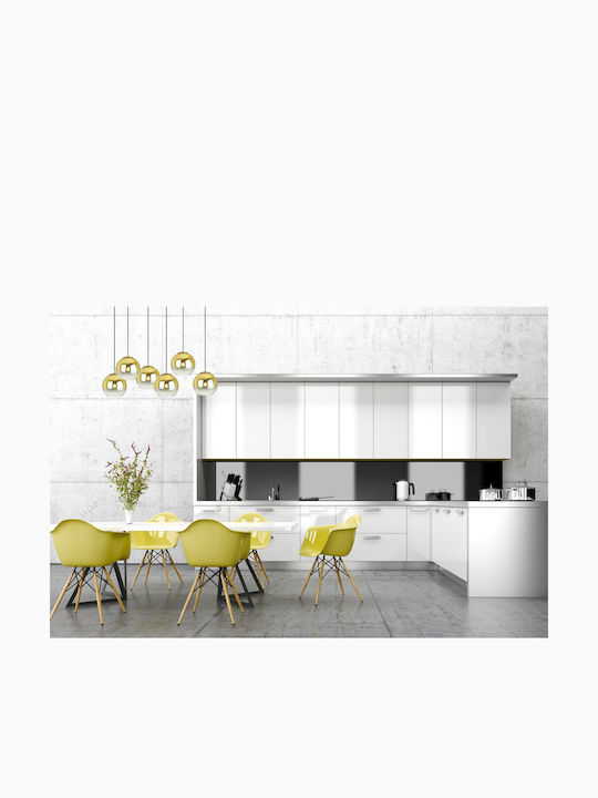 Bergen Gold Glass Shade Golden Sphere 15cm