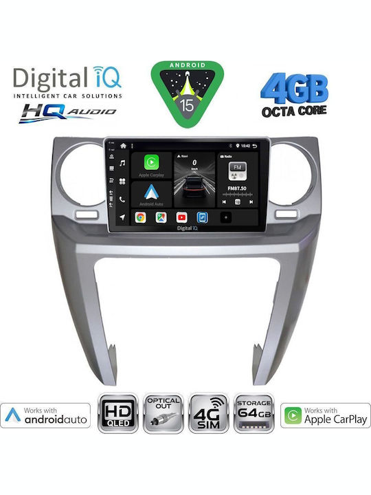 Digital IQ Car Audio System for Land Rover Freelander 2006-2014 (Bluetooth/USB/WiFi/GPS/Apple CarPlay/Android Auto) with 9" Touch Screen