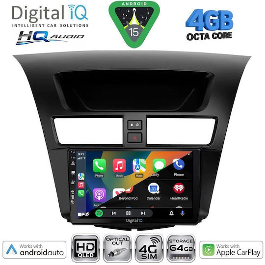Digital IQ Ηχοσύστημα Αυτοκινήτου για Mazda BT-50 2012-2019 (Bluetooth/USB/WiFi/GPS/Apple-Carplay/Android-Auto) με Οθόνη Αφής 9"