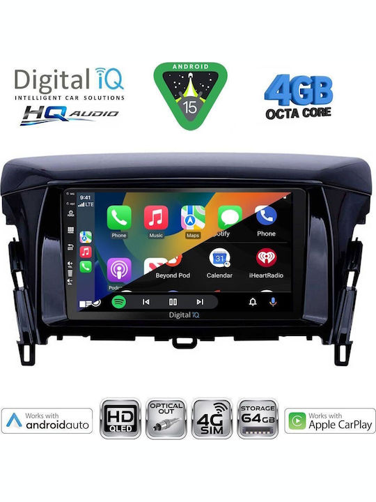 Digital IQ Car Audio System for Mitsubishi Eclipse Cross 2018 with Touch Screen 9" Digital IQ BXK 19432 CPAA
