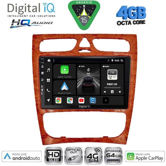 Digital IQ Car Audio System for Mercedes-Benz Sprinter / Vito 2007-2020 Bluetooth USB WiFi GPS Apple CarPlay Android Auto with 9" Touch Screen