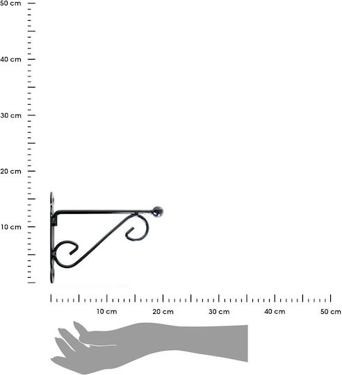 Esschert Design Βάση Γλάστρας Μεταλλική