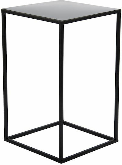 HowHomely Suport Pentru Plante Negru 24x24x40cm