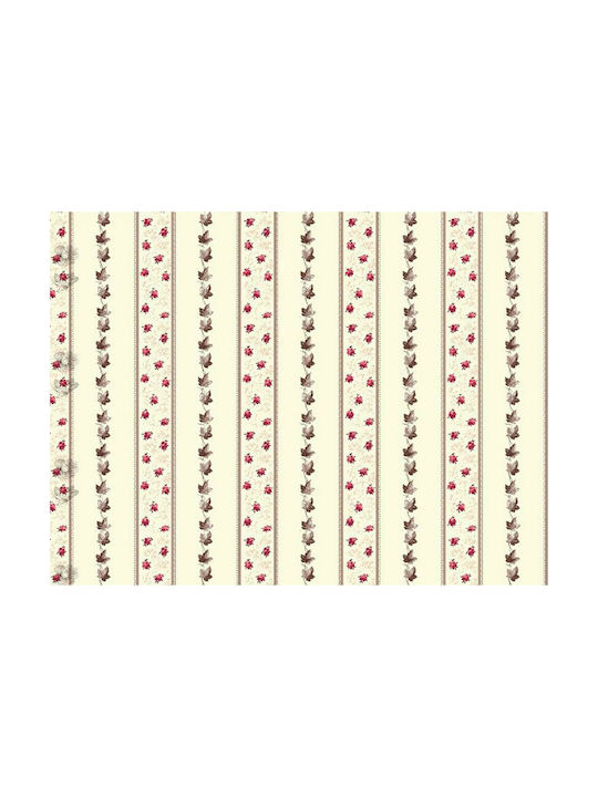 Extrapościel Μαξιλαροθήκη Cream Red 50x60εκ.