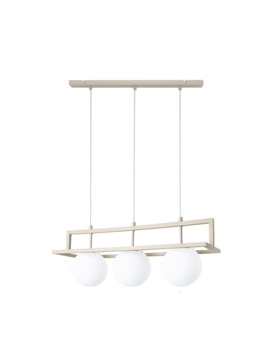 Light Home Deckenleuchte Gold mit Lampenbirnensockel E14