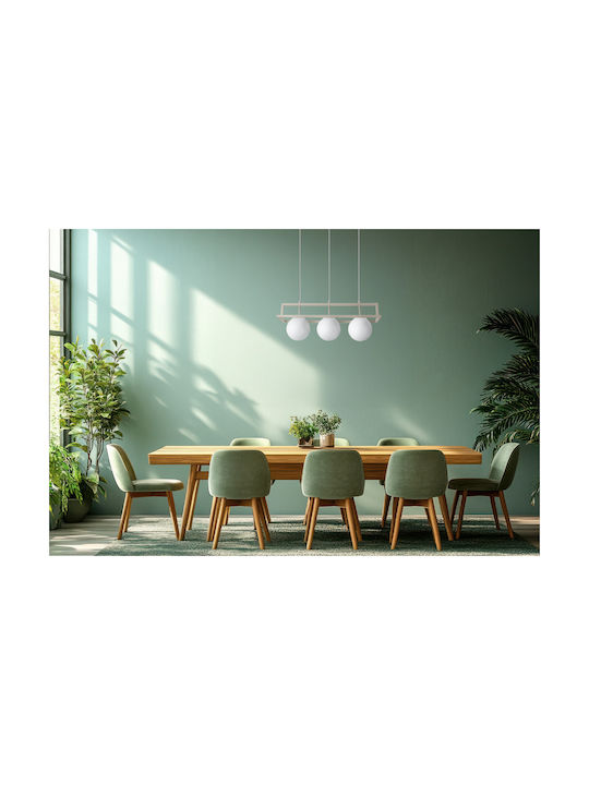 Light Home Deckenleuchte Gold mit Lampenbirnensockel E14