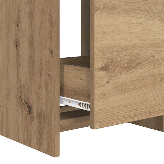vidaXL Vanity Unit with Sink M61xD40xH84.5cm Oak