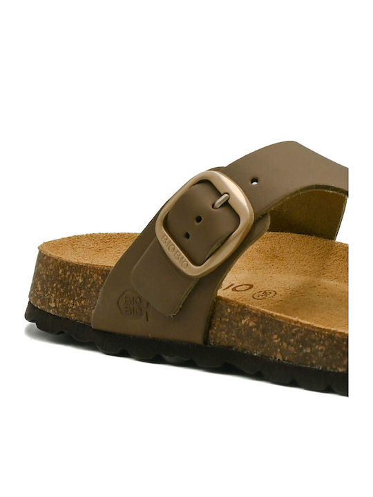 Leather Women's Anatomic Brown Sandals