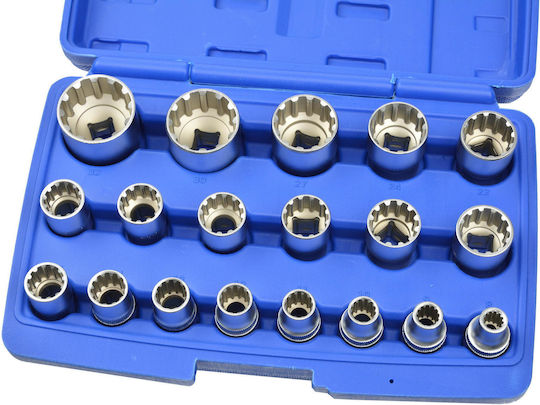 Geko Priză Torx Cu Gazdă Cadru 1/2", 3/8", 3/4"