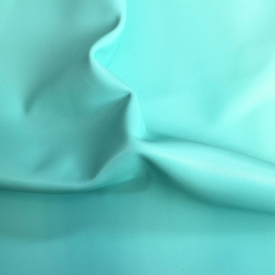 Leather Nappa Blue Curacao 1105nl 0.47-0.55 Square Meters