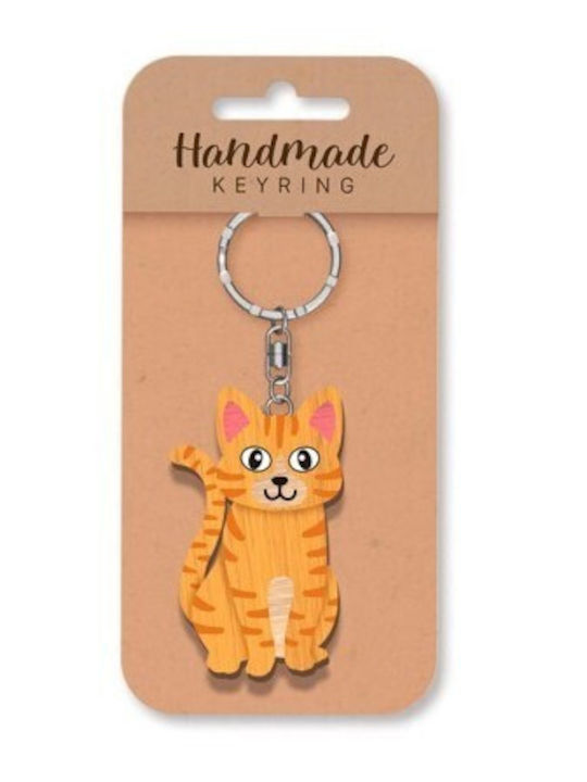 Μπρελόκ Ξύλινο Cat Wooden Keyring K2000 Global Journey Gifts 5035743020003 Μπρελόκ Ξύλινο Cat Wooden Keyring K2000 Global Journey Gifts 5035743020003