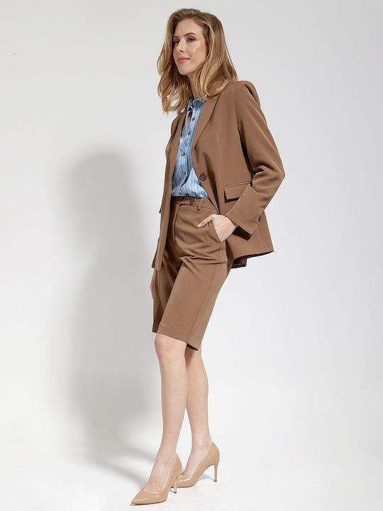 Damen Bermudas Camel