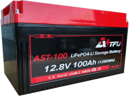 Lifepo4 Batterie 12.8V 100Ah SolarFam