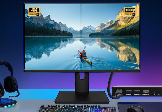 B0CNYTXRXG KVM & Datenumschalter mit DisplayPort / USB / USB 2.0