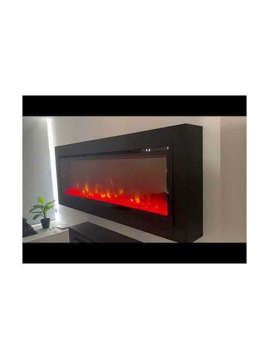 Dimplex Wall Mounted Electric Fireplace 2000W Black
