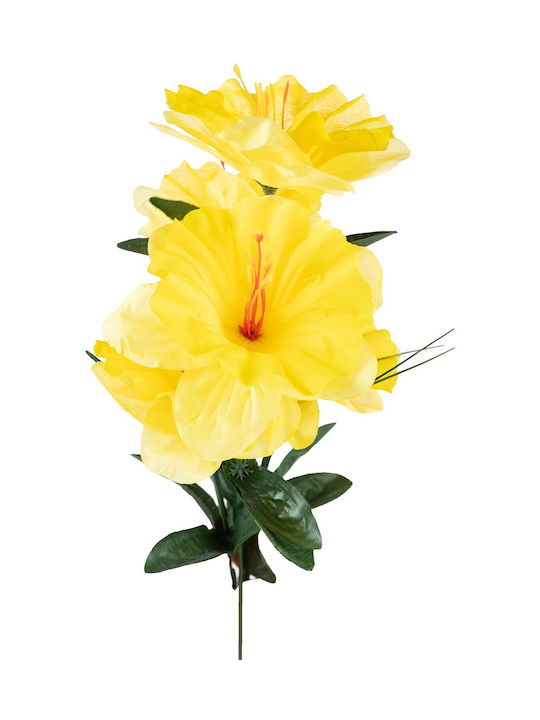 Artificial Spring Bouquet Daffodil Flowers 29cm 5pcs