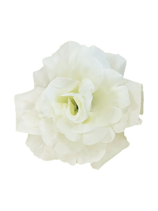 Künstliche Rosenblumen Kopf Creme Dekorative