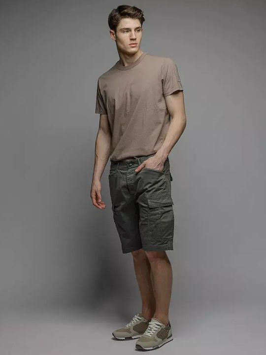 Ανδρική Βερμούδα Cargo Khaki