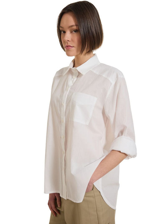 Long Sleeve Women's Shirt White