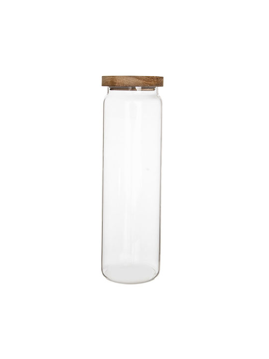 Orion Pasta Jar with Lid Glass Brown 1850ml 1 Pieces