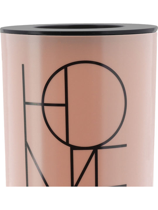 Tendance Plastic Bathroom Bin 5l Pink