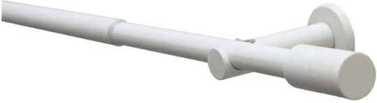 Gardinia Bară Pliabilă Metalică Pentru Perdele Single 120-210 cm Ecru Gardinia Bară Pliabilă Metalică Pentru Perdele Single 120-210 cm Ecru