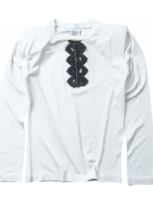 Kids Set with Pants Summer 2 Pieces White