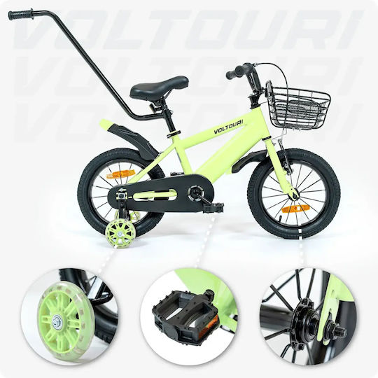 Voltouri 14" Kinderfahrrad BMX Grünes