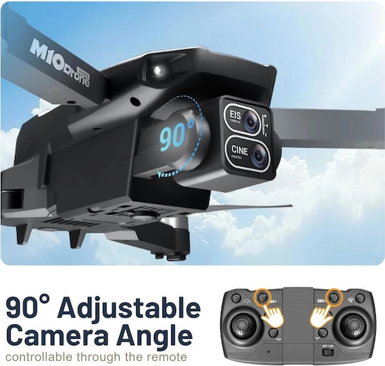 Dronă M10 FPV 2,4 GHz cu Cameră 1080p 30fps