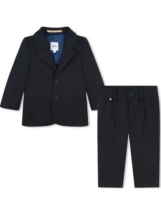 Kids Summer Suit 2pcs Dark Blue