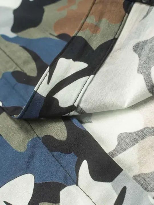 Kids Short-Sleeved Shirt Army