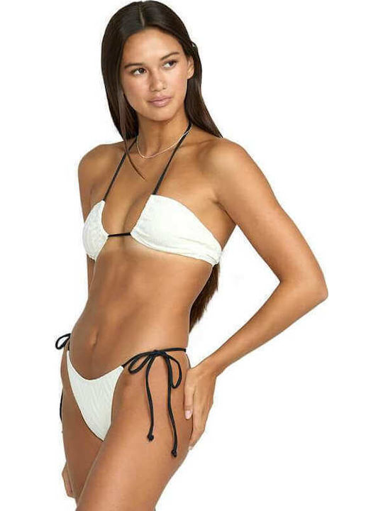 V Baby Bikini Triangle Star White