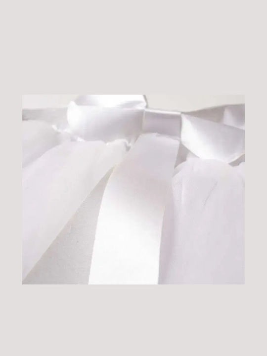 Kids Tulle Tulle White Skirt