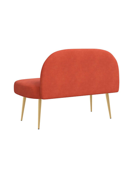 Doppelsitzer Sofa Orange 110x60x76cm