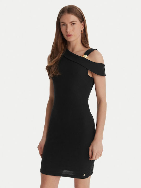 Rochie De Vară Mini De Seară Neagră
