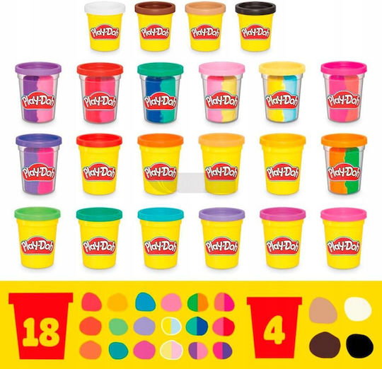Hasbro Play-Doh Πλαστελίνη - Παιχνίδι για 2+ Ετών