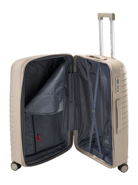RCM Large Beige Suitcase RCM Large Beige Suitcase