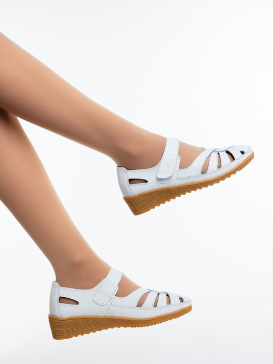 Women's White Ballerina Shoes