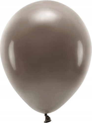 Zusammensetzung mit 100 Braunen Luftballons 26cm 12-Zoll
